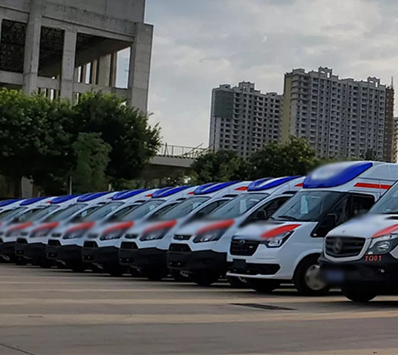 新化县服务车队展示