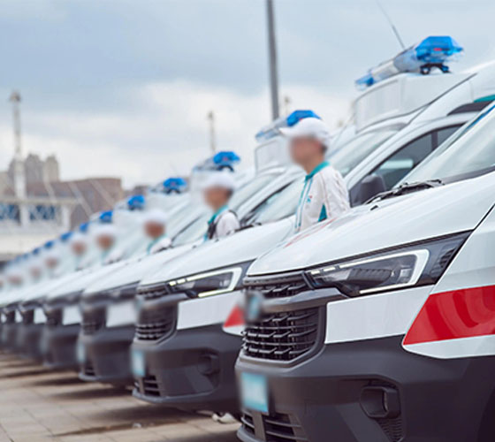 新化县服务车队展示